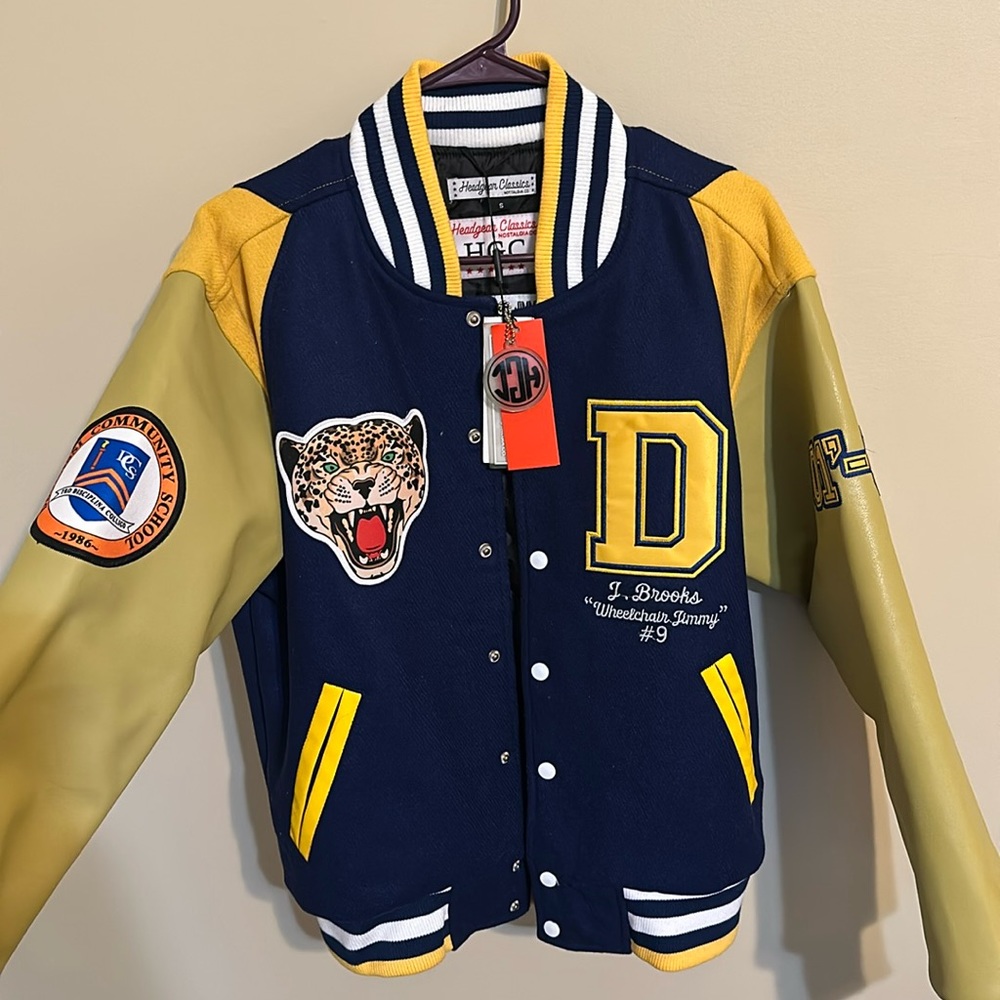 Degrassi Men’s Faux leather Varsity Jacket